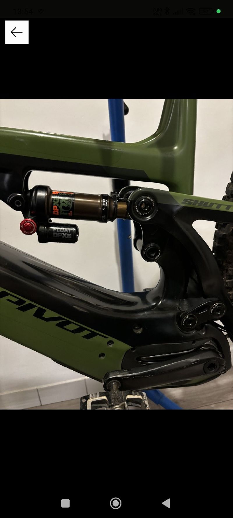 Used Pivot Shuttle Team XTR 2023 2023 Mountainbike, Green, 29 — image 7 of 13