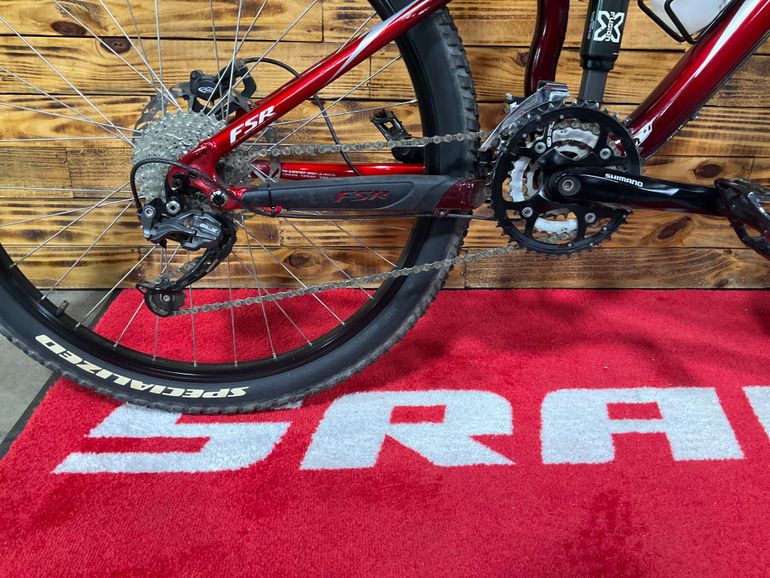 Used Specialized FSRxc Comp 2009 2009 Mountainbike, Red, 26 — image 3 of 5