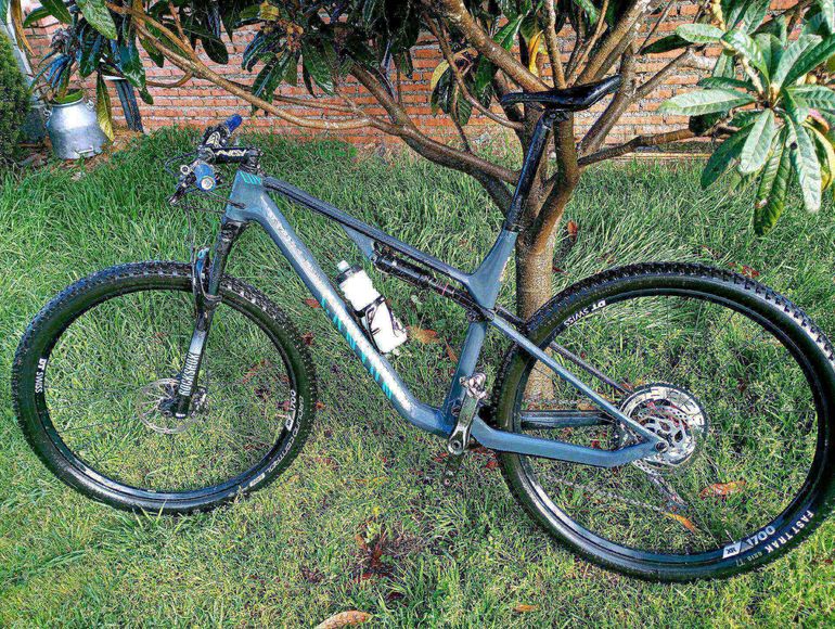 Used Canyon Trail cf8 2022 Mountainbike, Green — image 3 of 3
