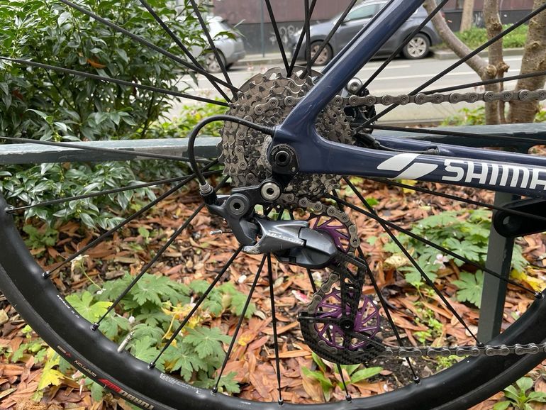 Used Cannondale SuperSix EVO Hi-MOD Disc Ultegra 2021 Road & Gravel, Blue — image 4 of 5