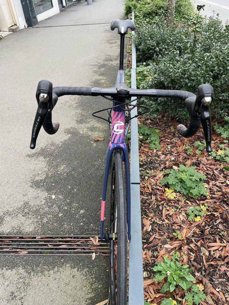 Used Cannondale SuperSix EVO Hi-MOD Disc Ultegra 2021 Road & Gravel, Blue — image 2 of 5