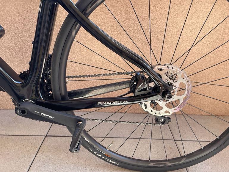 Gebrauchtes Pinarello X1 105 2023 2023 Road & Gravel, Schwarz — Bild 4 von 5
