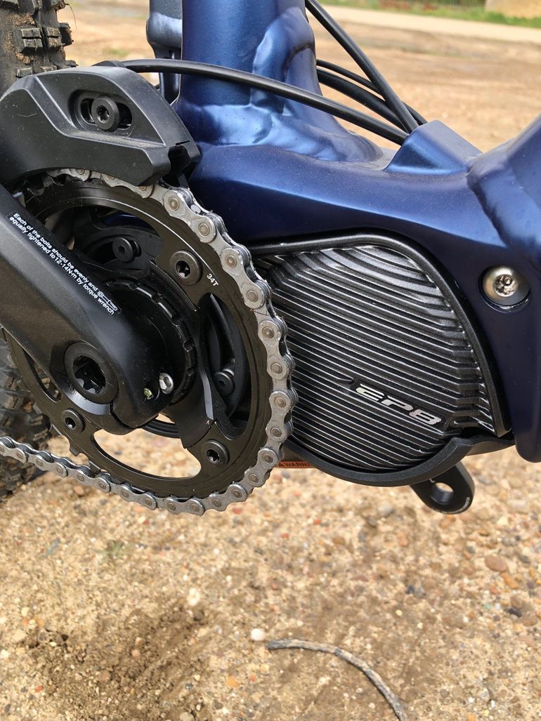Gebrauchtes Rock Machine BLIZZARD INT E30-29 2022 Mountainbike, Blau — Bild 4 von 11