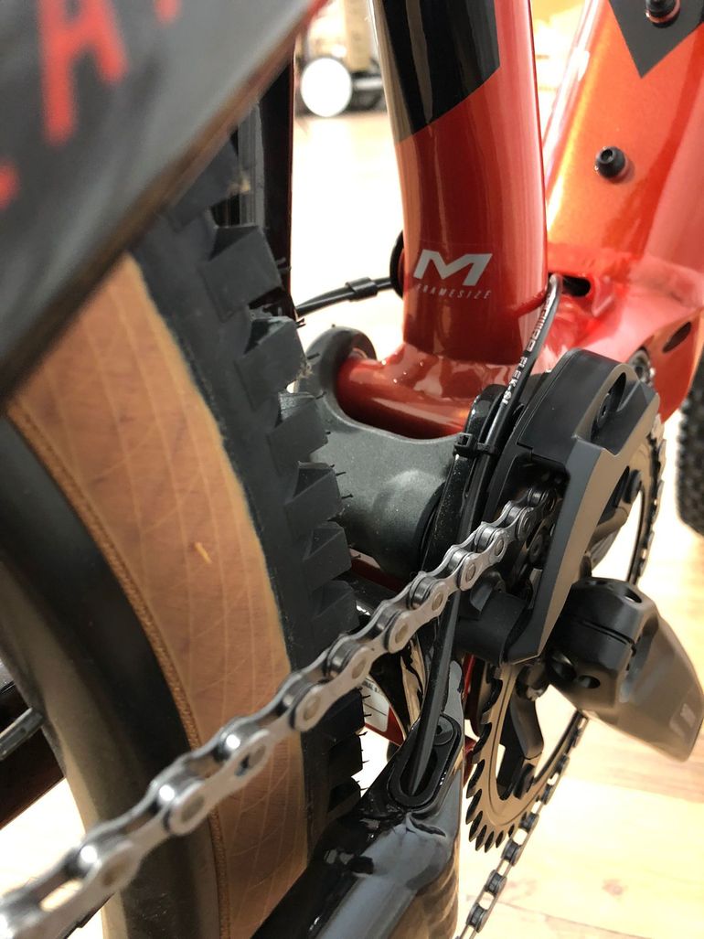 Used Rock Machine BLIZZARD INT E50 - 29 2022 Mountainbike, Orange — image 12 of 15