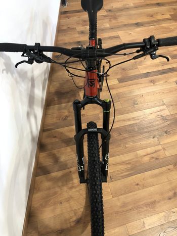 Used Rock Machine BLIZZARD INT E50 - 29 2022 Mountainbike, Orange — image 14 of 15