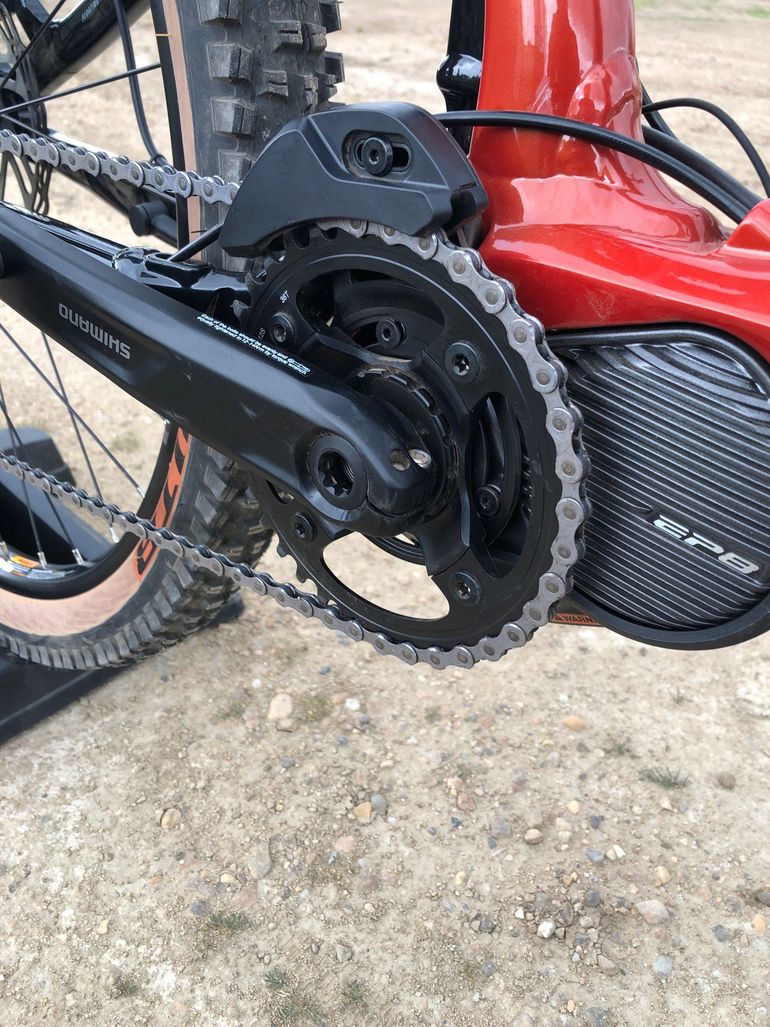 Used Rock Machine Blizzard INT e50 29 2022 Mountainbike, Orange — image 7 of 10