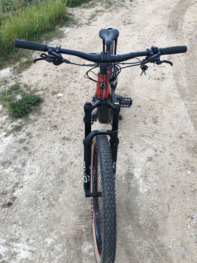Used Rock Machine Blizzard INT e50 29 2022 Mountainbike, Orange — image 8 of 10