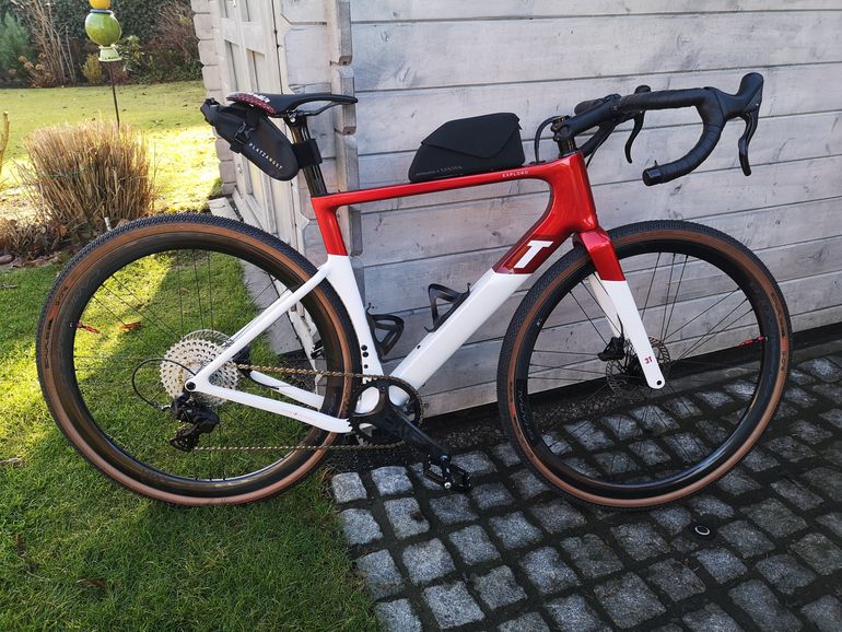 Used 3T Exploro RACE EKAR 1x13 2021 Road & Gravel, Rosso — image 1 of 19