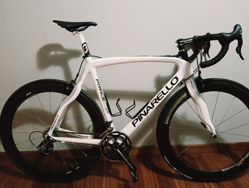 Used Pinarello PRINCE 2013 Road & Gravel, White — image 2 of 3