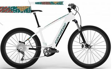 Corratec E-Power X Vert Pro Gent 2024 2024 Mountainbike usato, Bianco — immagine 2 di 3