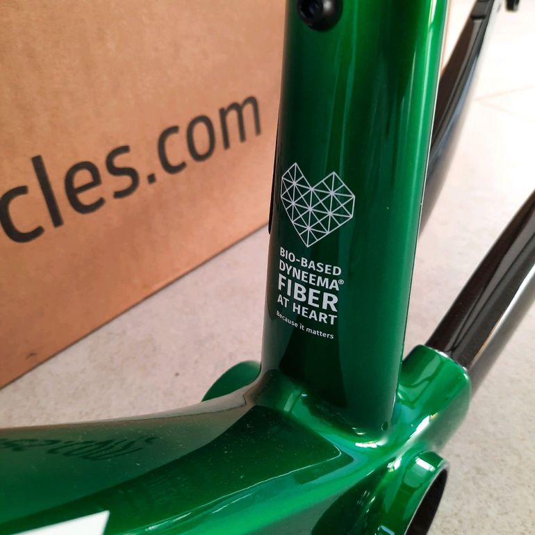 Used Time Alpe d'Huez disc 2023 Frameset 2023 Road & Gravel, Green — image 4 of 5