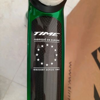 Used Time Alpe d'Huez disc 2023 Frameset 2023 Road & Gravel, Green — image 3 of 5