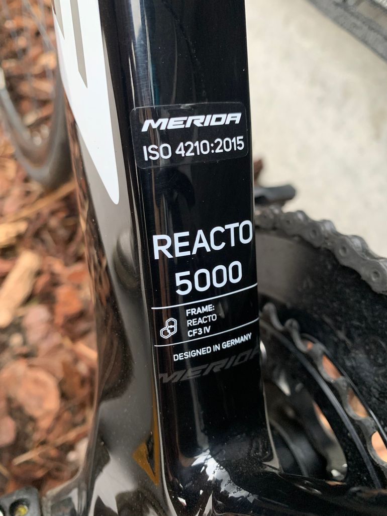 Used Merida Reacto 5000 team 2024 Road & Gravel, Black — image 16 of 17