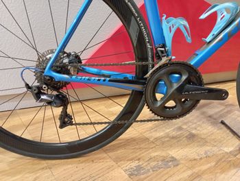 Giant TCR Advanced Pro 0 Disc 2019 Road & Gravel de segunda mano, Azul — imagen 3 de 4