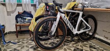 Canyon Aeroad CFR MVDP 2024 2024 Road & Gravel usato, Bianco — immagine 9 di 10