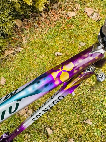 Used Colnago Più Frameset 1988 Road & Gravel, Purple — image 4 of 20