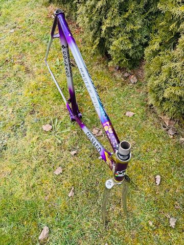 Used Colnago Più Frameset 1988 Road & Gravel, Purple — image 6 of 20