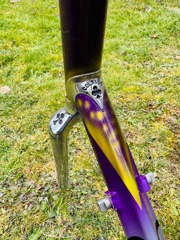 Used Colnago Più Frameset 1988 Road & Gravel, Purple — image 7 of 20