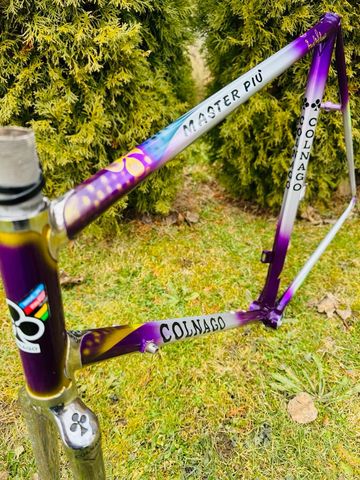 Used Colnago Più Frameset 1988 Road & Gravel, Purple — image 3 of 20
