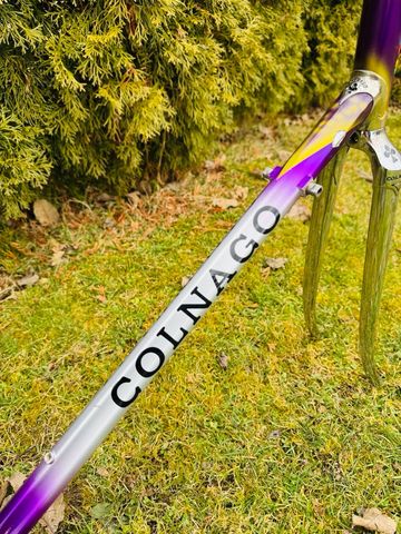Used Colnago Più Frameset 1988 Road & Gravel, Purple — image 15 of 20