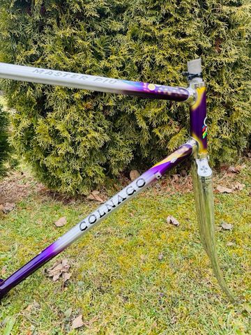 Used Colnago Più Frameset 1988 Road & Gravel, Purple — image 2 of 20