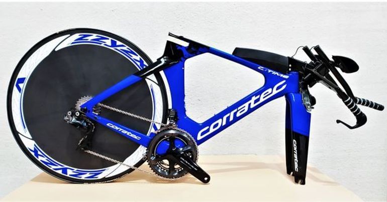 Used Corratec C:Time Confi 2024 2024 Road & Gravel, Blue — image 2 of 5