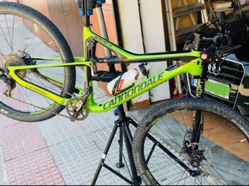 Cannondale Scalpel-Si Carbon 4 2018 Mountainbike usato, Verde — immagine 3 di 4
