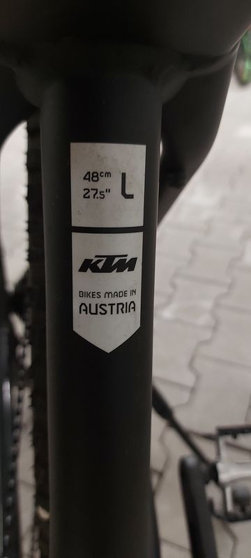 KTM MACINA TEAM 272 GLORIOUS 2021 2021 Mountainbike usato, Nero — immagine 6 di 6