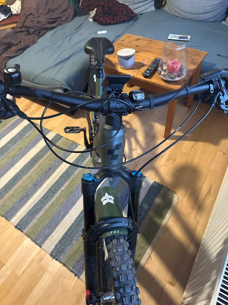 Used CUBE STEREO HYBRID 140 HPC, TM 750 2024 2024 Mountainbike, Green, 27.5, 29 — image 2 of 3