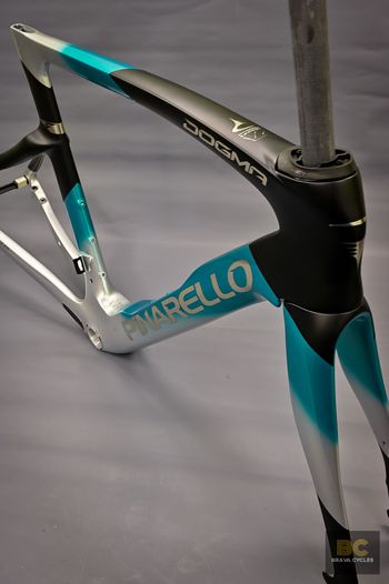 Gebrauchtes Pinarello Dogma F Frameset 2024 Road & Gravel, Grün — Bild 3 von 13