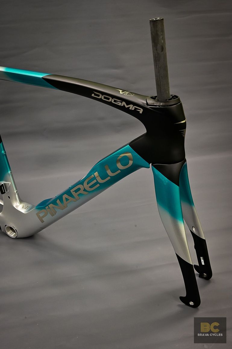 Gebrauchtes Pinarello Dogma F Frameset 2024 Road & Gravel, Grün — Bild 11 von 13