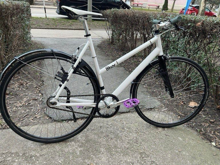 Used 8Bar Fhain V2 WMN 2021 Road & Gravel, White — image 6 of 6