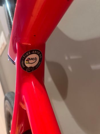 Used Time Alpe d´Huez 01 Aktiv 2023 Road & Gravel, Red — image 11 of 12