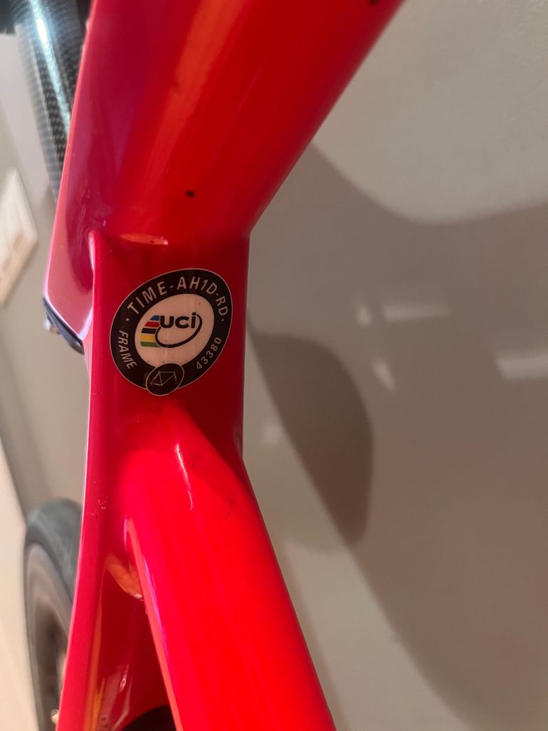 Used Time Alpe d´Huez 01 Aktiv 2023 Road & Gravel, Red — image 11 of 12