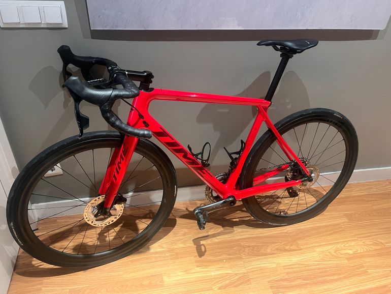 Used Time Alpe d´Huez 01 Aktiv 2023 Road & Gravel, Red — image 3 of 12