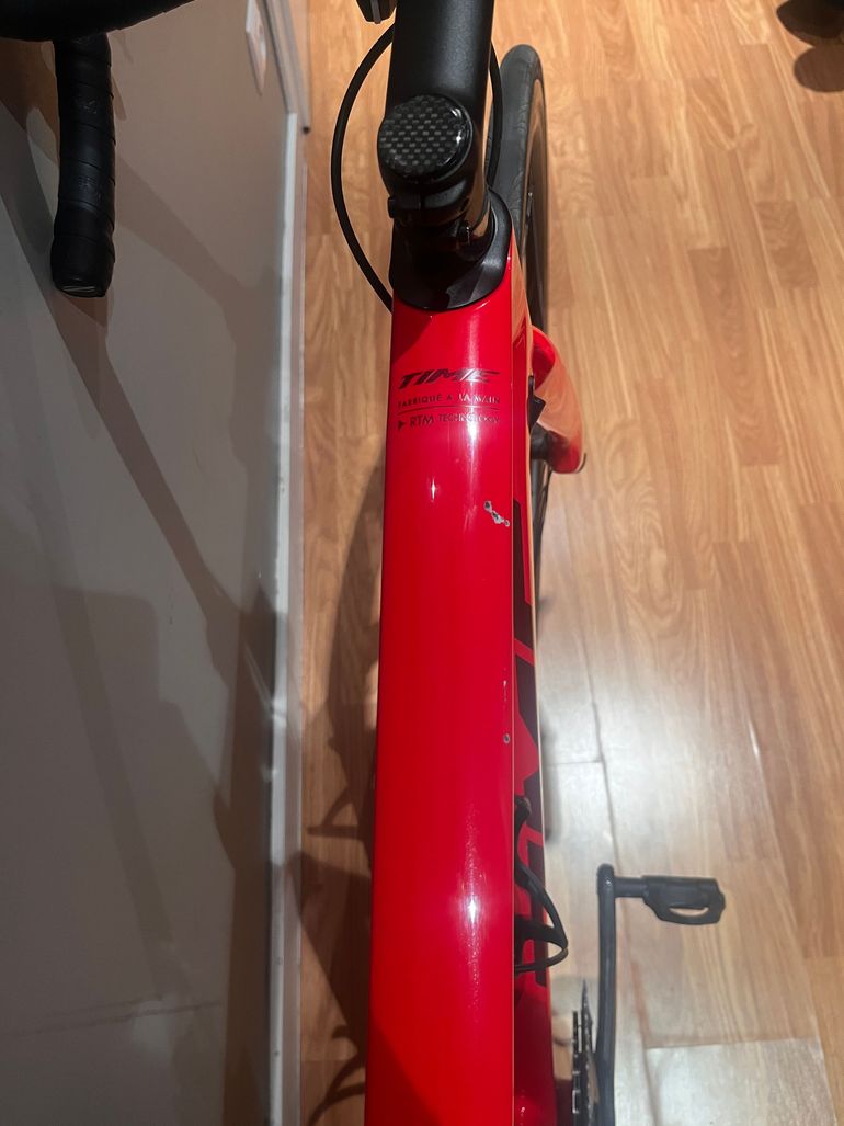 Used Time Alpe d´Huez 01 Aktiv 2023 Road & Gravel, Red — image 8 of 12