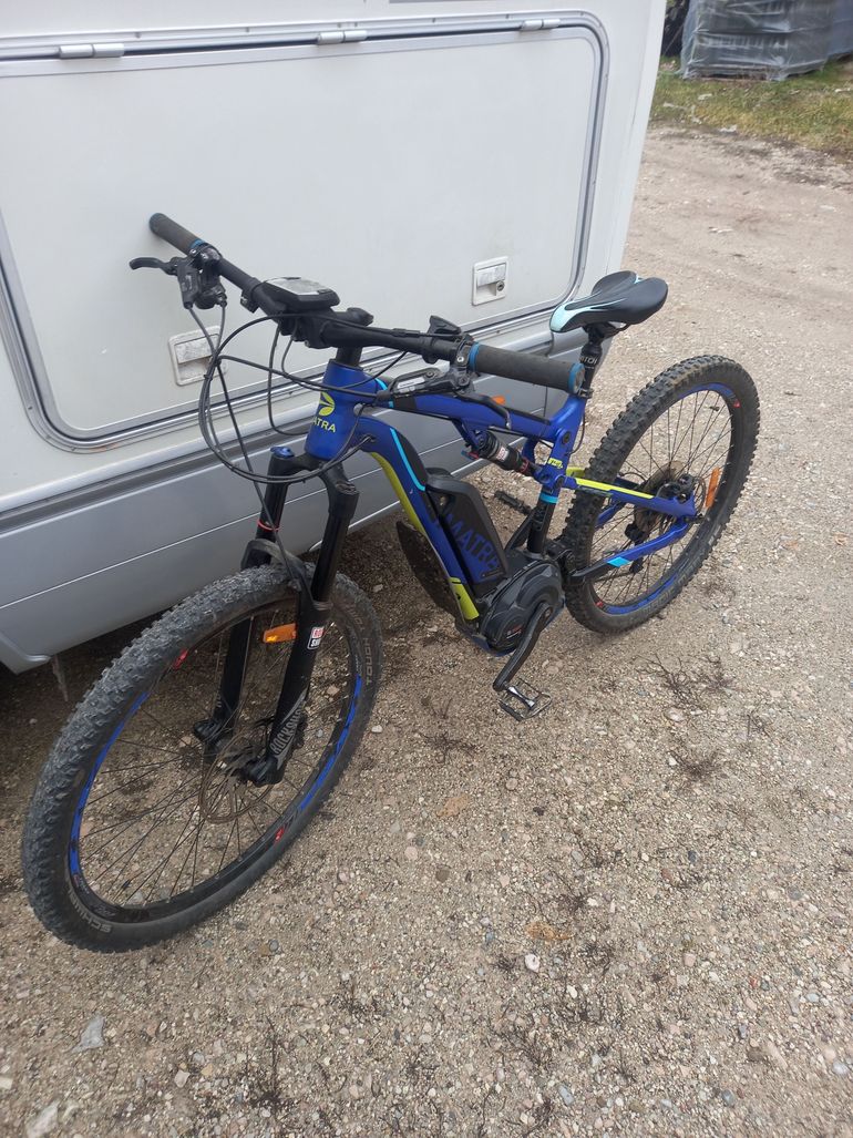 Gebrauchtes Matra 140 mm i. Force 2017 Mountainbike, Schwarz — Bild 2 von 5