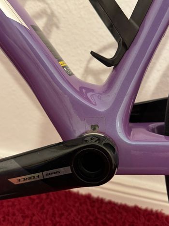 Used Giant Defy Advanced SL 0 Frameset 2024 Road & Gravel, Purple — image 7 of 8