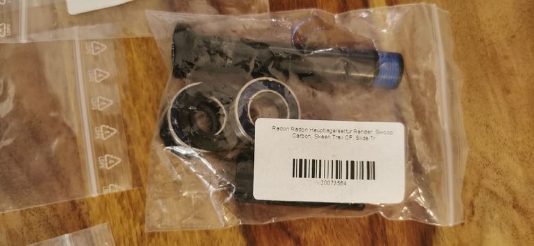 Used Radon SLIDE TRAIL 10.0 HD Frameset 2021 Mountainbike, Light Gray — image 22 of 24