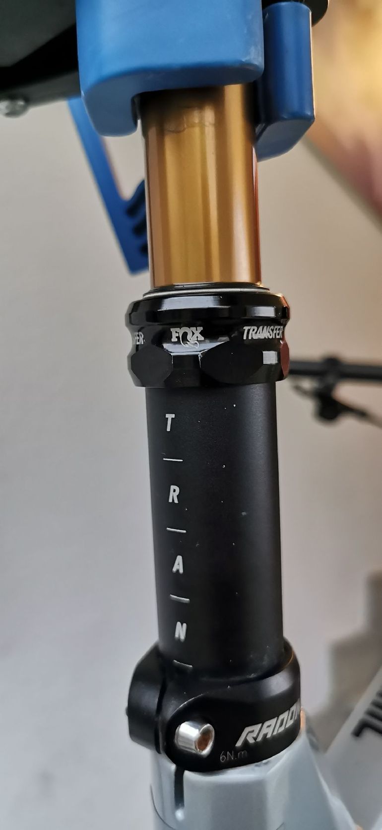 Used Radon SLIDE TRAIL 10.0 HD Frameset 2021 Mountainbike, Light Gray — image 9 of 24