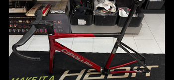 Used Cipollini Dolomia Disc Frameset 2022 Frameset 2022 Road & Gravel, Red — image 2 of 4