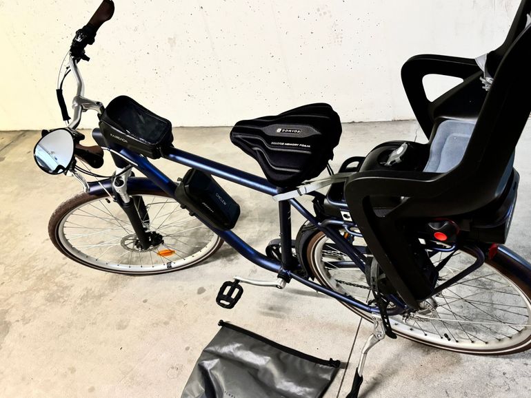Used B’TWIN Btwin elops 2024 Road & Gravel, Blue — image 2 of 5