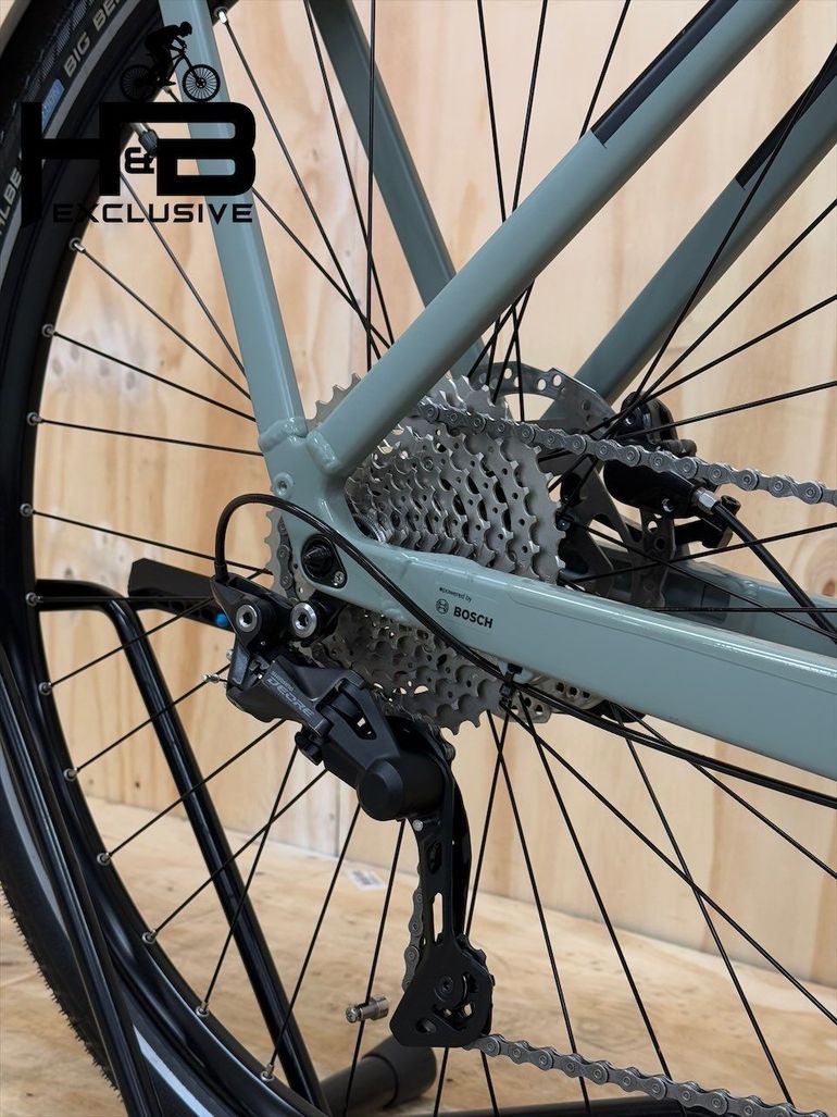 Used CUBE Kathmandu Hybrid One 625 SHIMANO 2024 Mountainbike, Light Gray — image 11 of 15