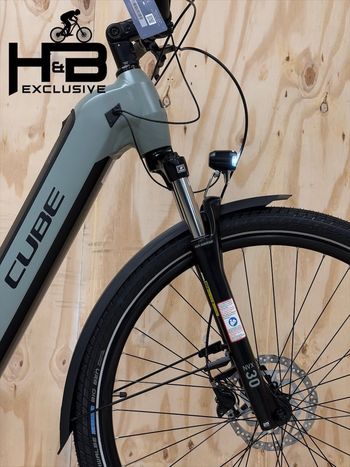 Used CUBE Kathmandu Hybrid One 625 SHIMANO 2024 Mountainbike, Light Gray — image 15 of 15