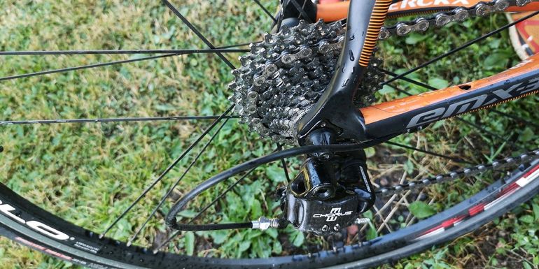 Used Eddy Merckx EMX 3 2013 Road & Gravel, Orange — image 12 of 16