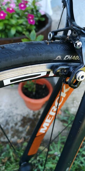 Used Eddy Merckx EMX 3 2013 Road & Gravel, Orange — image 8 of 16