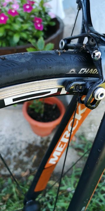 Used Eddy Merckx EMX 3 2013 Road & Gravel, Orange — image 8 of 16