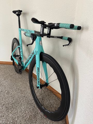 Used Bianchi Aquila 2023 Road & Gravel, Blue — image 2 of 4