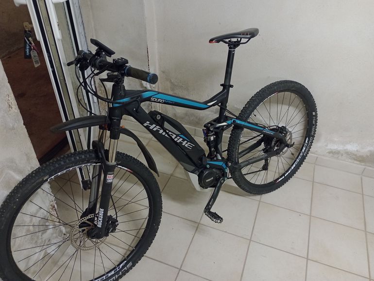 Used Haibike sduro 2017 Mountainbike, Blue — image 4 of 5