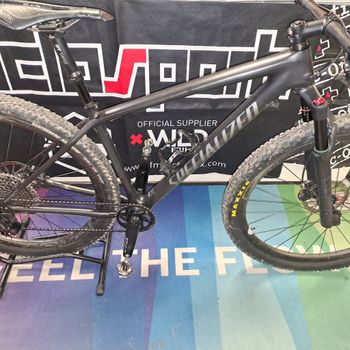 Used Specialized Carbon 2021 Mountainbike, Light Gray — image 1 of 5